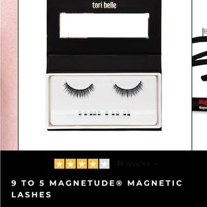 Tori Belle Magnetude Magnetic Lashes + Magnetude Magnetic Eyeliner in black !!